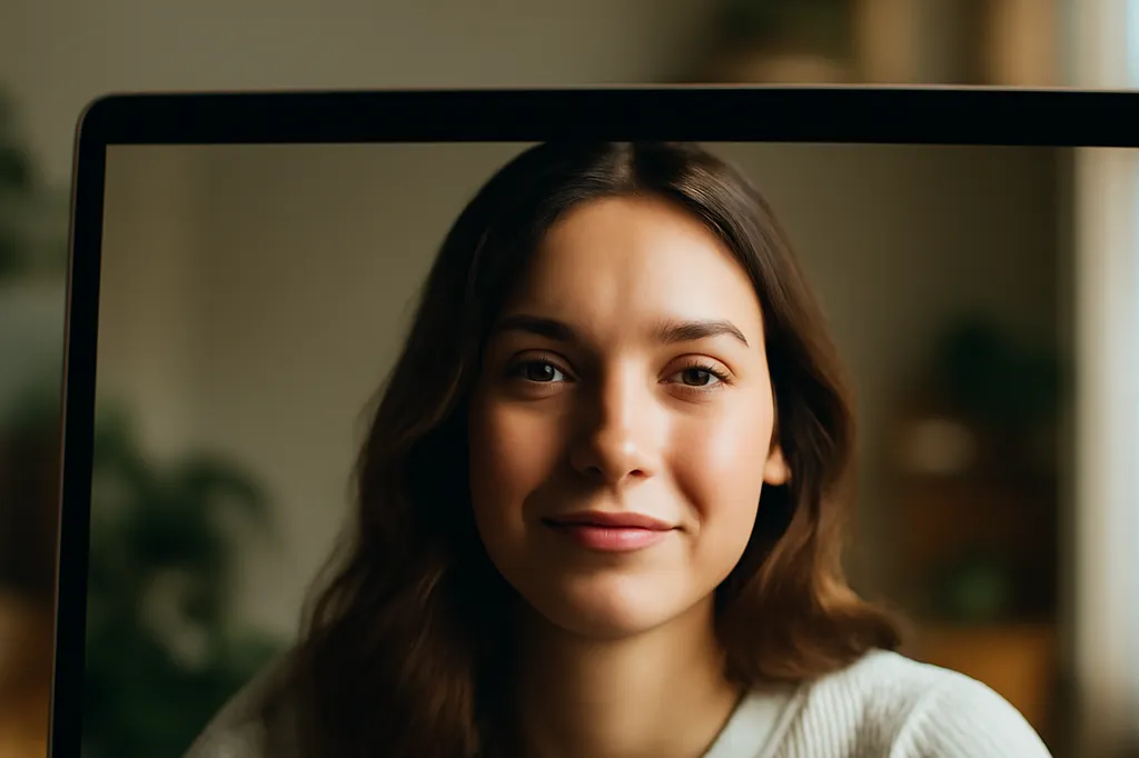 A live video call is the first real-time check before trusting an online connection.