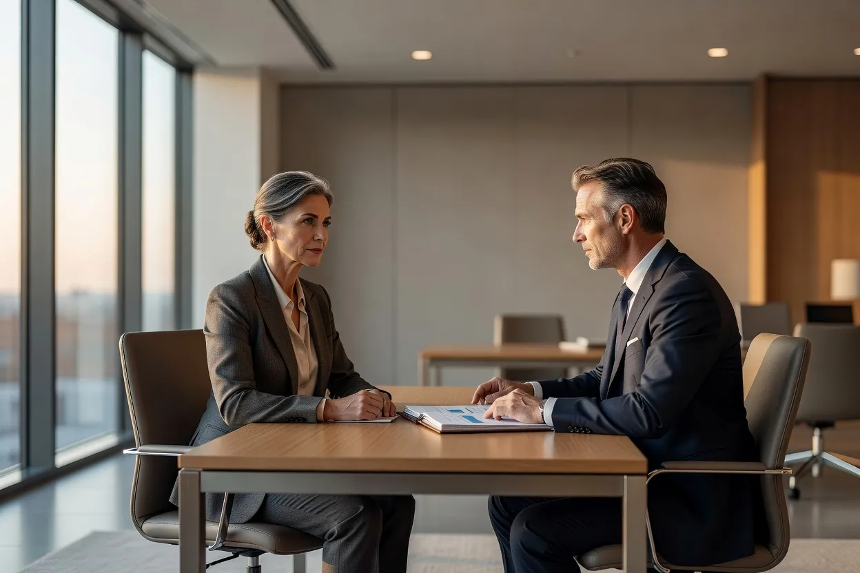A serious conversation with a financial advisor helps plan a compliant cross-border pension transfer.