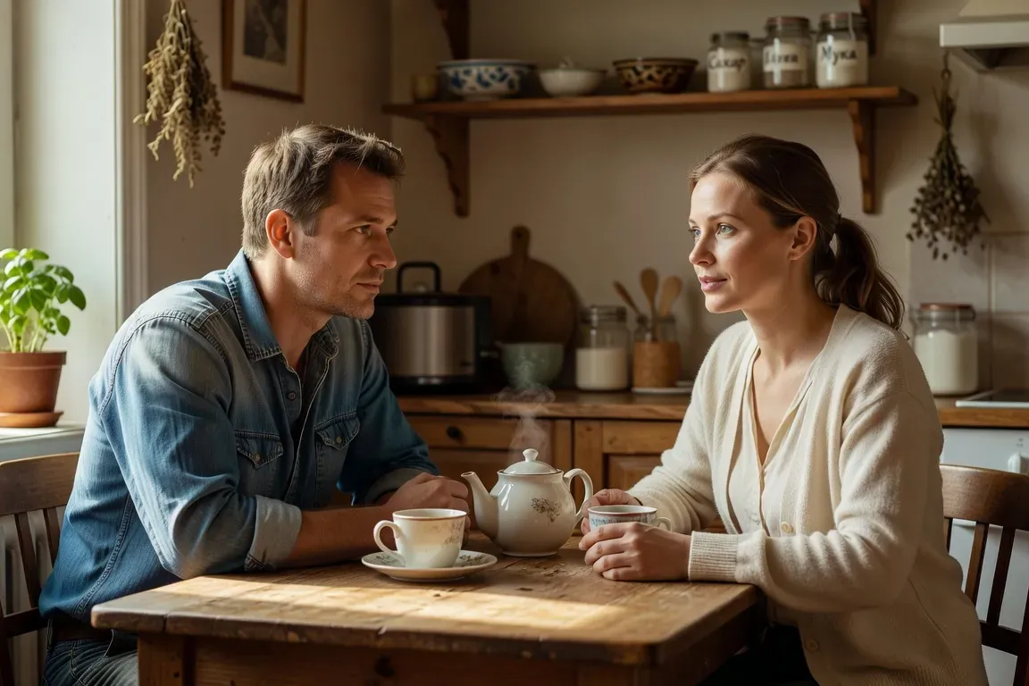 Intercultural couple navigating cultural differences in daily life