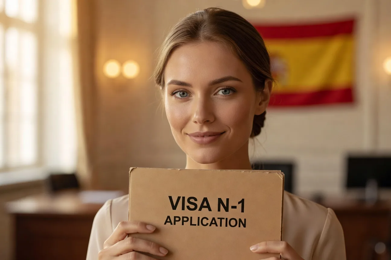 Prometida rusa en consulado de Espana en Varsovia para visa de reagrupacion familiar 2026