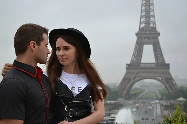 Steve and Oksana - Ukrainian bride in Paris
